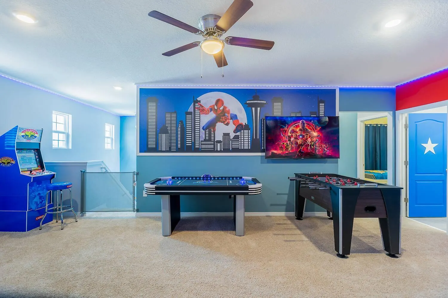 Super Themed House W Pool Theater Much More Davenport Holiday home