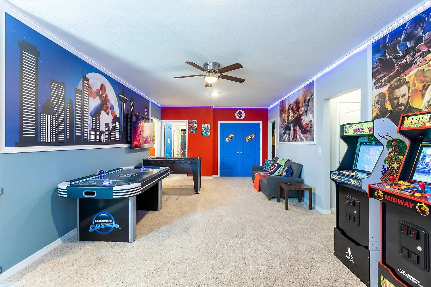 Super Themed House W Pool Theater Much More Davenport Holiday home